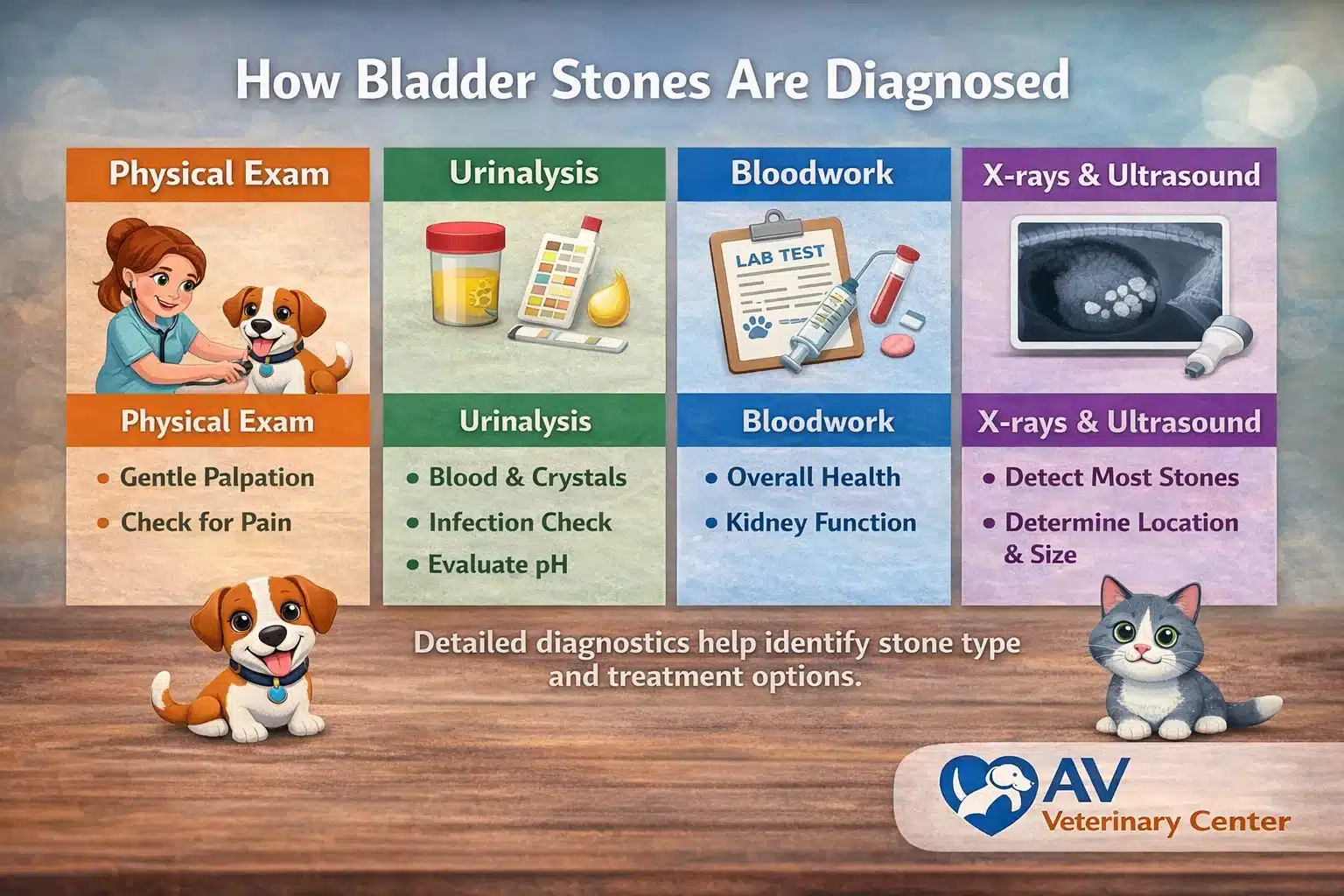 Urinary Bladder Surgery for Stones (Cystotomy) in Pets How Bladder Stones Are Diagnosed