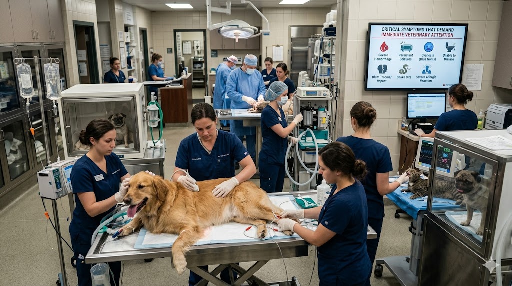 Emergency Internal Surgery: Symptoms That Require Immediate Action Critical Symptoms That Demand Immediate Veterinary Attention