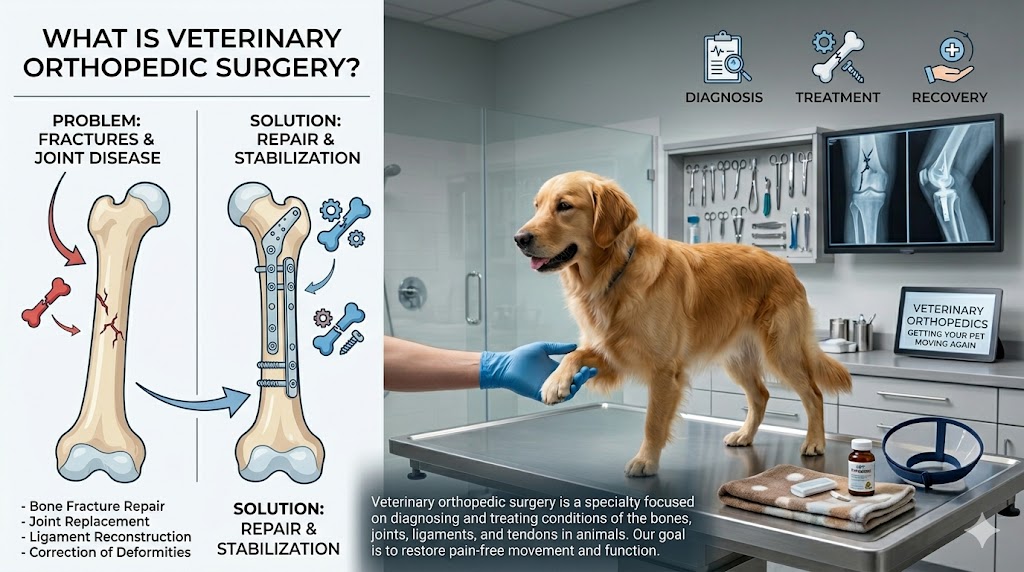 How Orthopedic Surgery Can Restore Your Pet's Mobility What Is Veterinary Orthopedic Surgery?