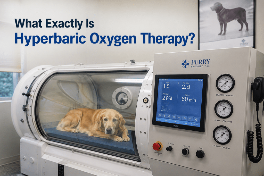 When Veterinarians Recommend Hyperbaric Oxygen Therapy for Pets What Exactly Is Hyperbaric Oxygen Therapy?