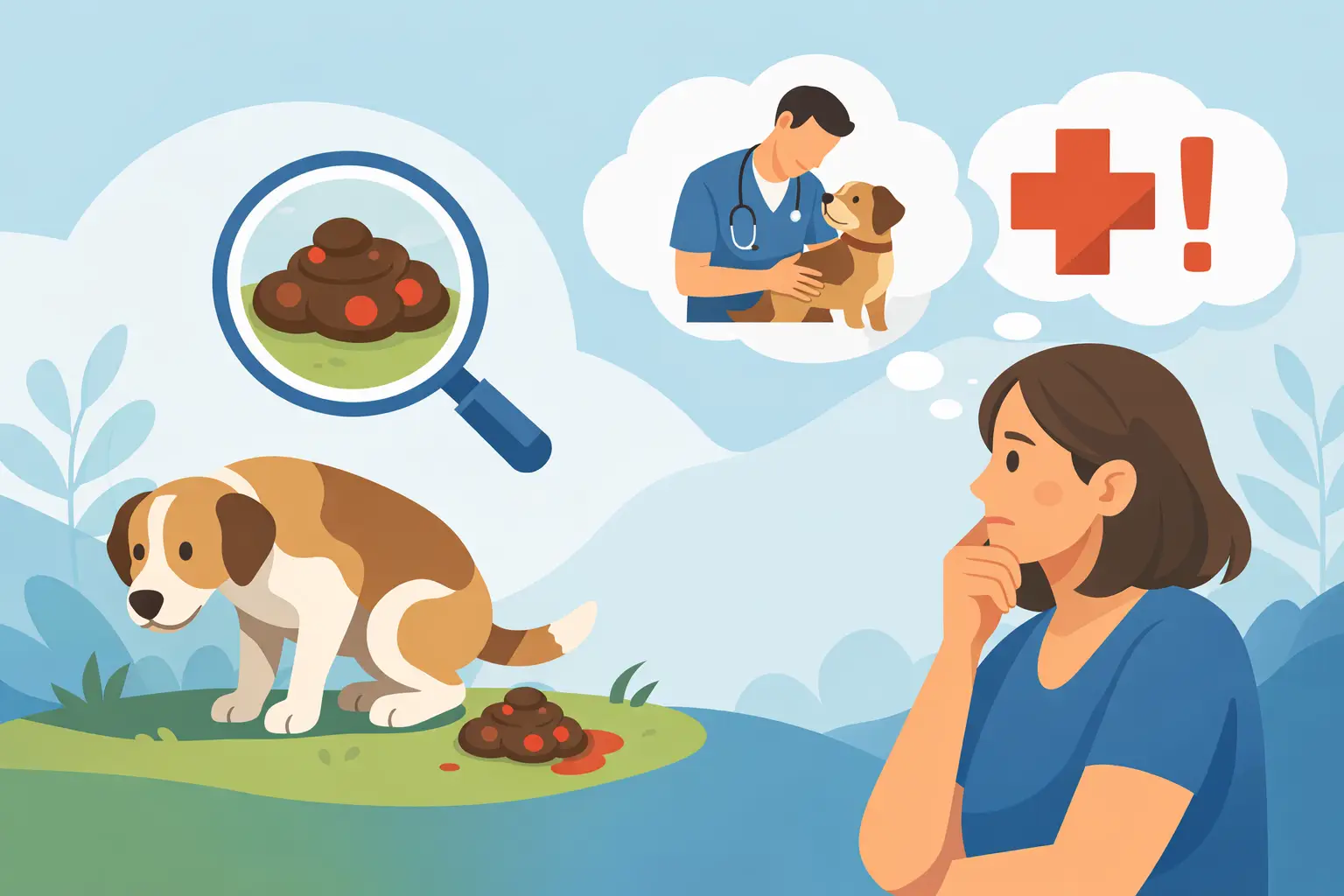 What Does Blood in Dog Stool Mean? When to Act