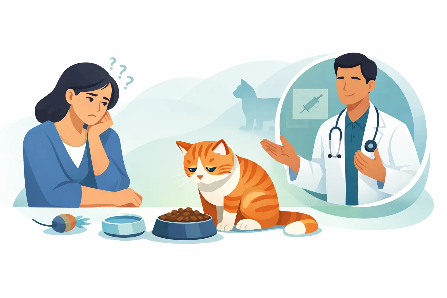 Why Is My Cat Not Eating? When to Call a Vet