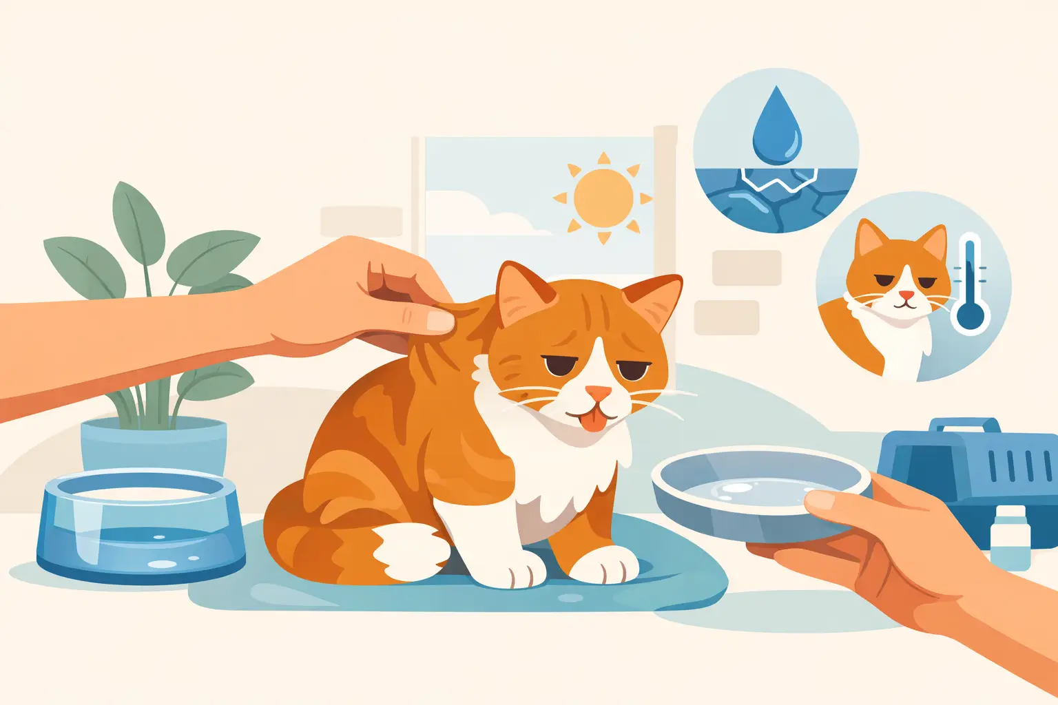 How to Tell If Your Cat Is Dehydrated at Home